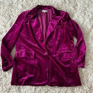 Like New Magenta Blazer